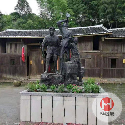 铸铜雕塑HYS010