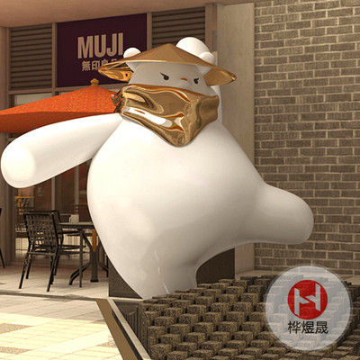 玻璃钢雕塑造型HYS086