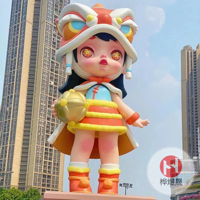 玻璃钢雕塑造型HYS083