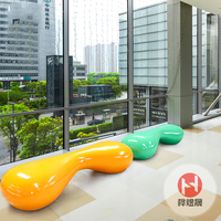 玻璃钢休闲座椅HYS024