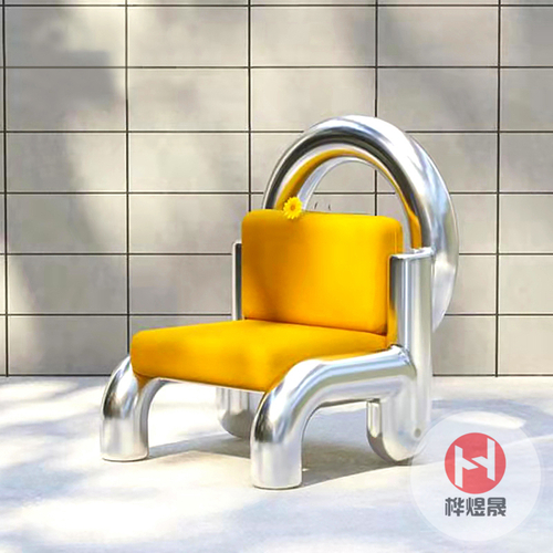 玻璃钢休闲座椅HYS029