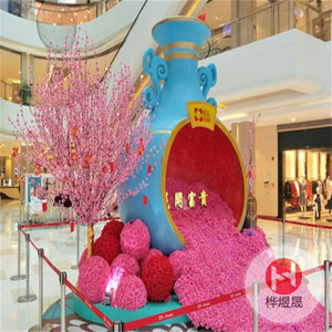 商场开业美陈DP点布置