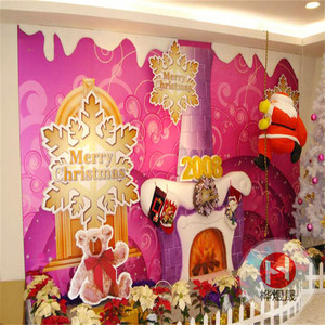 商场节日主题DP点陈列