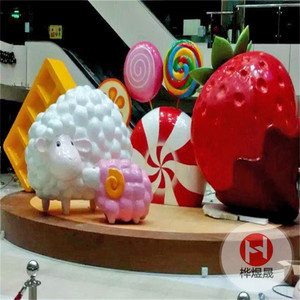 商场卡通主题DP点陈列