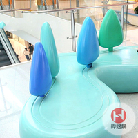 玻璃钢休闲座椅HYS040