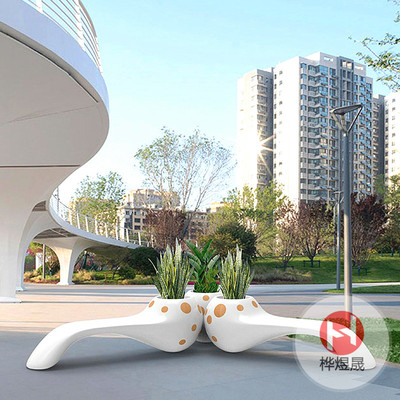 玻璃钢休闲座椅HYS032