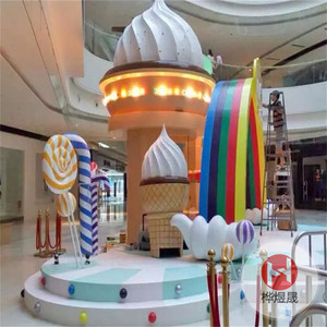 夏季场景美陈布置