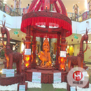 西域文化橱窗展示