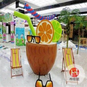 夏季氛围美陈装饰