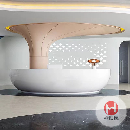 玻璃钢前台定制HYS018
