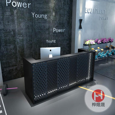 玻璃钢前台定制HYS016