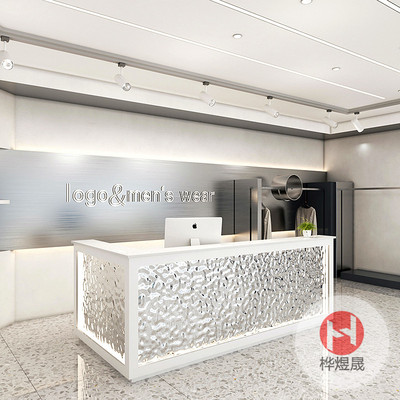 玻璃钢前台定制HYS010