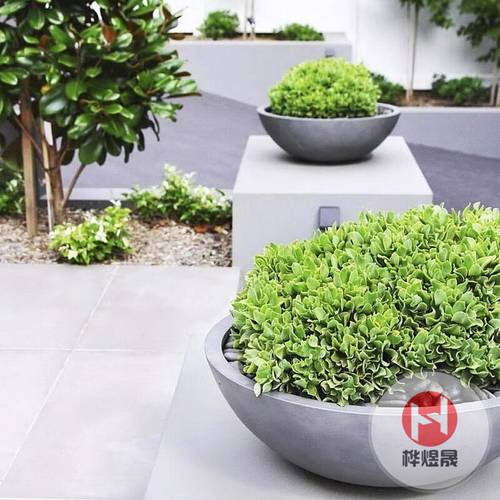 玻璃钢花盆花箱HYS011