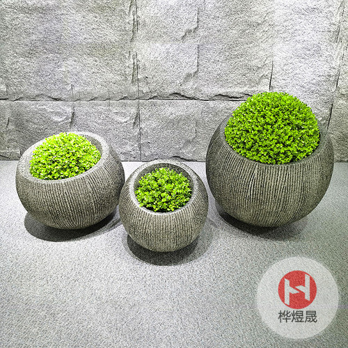 玻璃钢花盆花箱HYS001