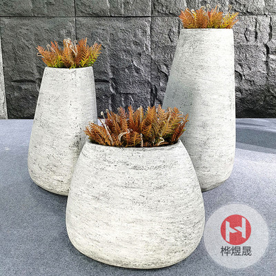 玻璃钢花盆花箱HYS004