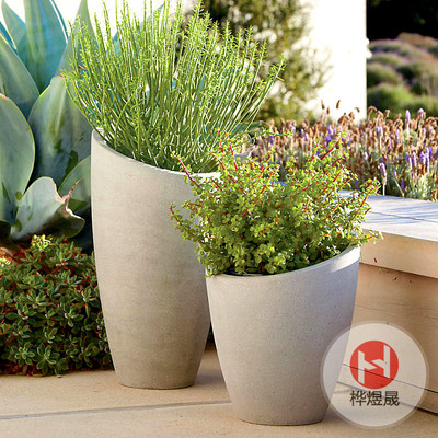 玻璃钢花盆花箱HYS007