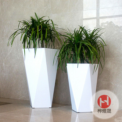 玻璃钢花盆花箱HYS012