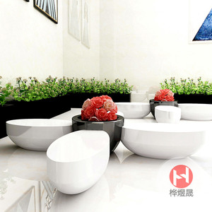 玻璃钢休闲座椅HYS088