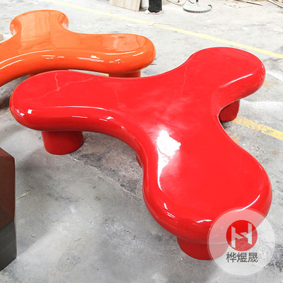 玻璃钢休闲座椅HYS083