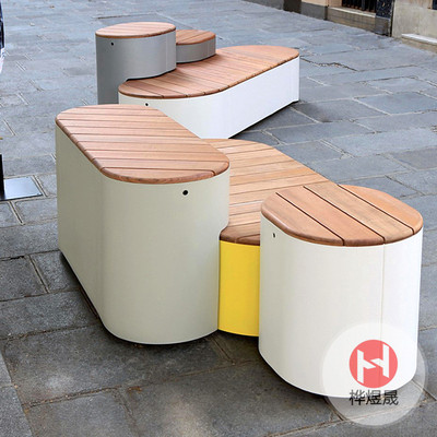 玻璃钢休闲座椅HYS057