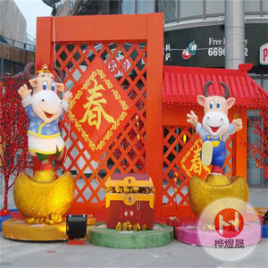 商场春季喜庆氛围美陈