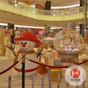 秋冬氛围美陈装饰