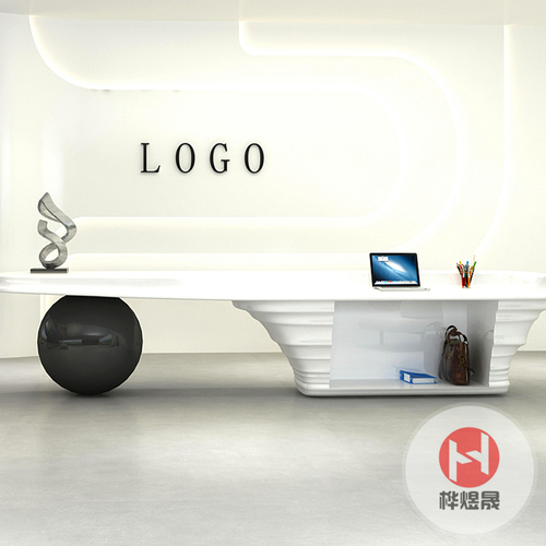 玻璃钢前台定制HYS007
