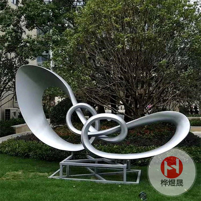 不锈钢景观雕塑HYS026