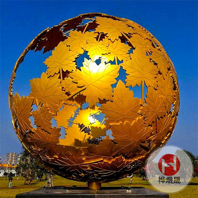 不锈钢景观雕塑HYS014