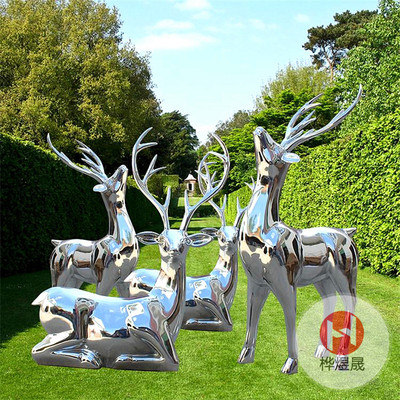 不锈钢景观雕塑HYS001