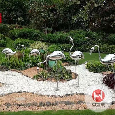 不锈钢景观雕塑HYS003